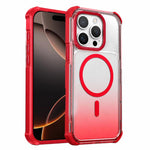 Custodia magnetica trasparente effetto sfumato per iPhone