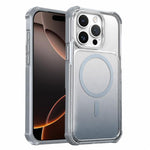 Custodia magnetica trasparente effetto sfumato per iPhone