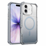 Custodia magnetica trasparente effetto sfumato per iPhone
