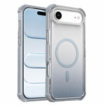 Custodia magnetica trasparente effetto sfumato per iPhone