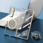 Custodia trasparente con anello magnetico per Galaxy Z Fold8 Ultra 5G, Fold7 5G
