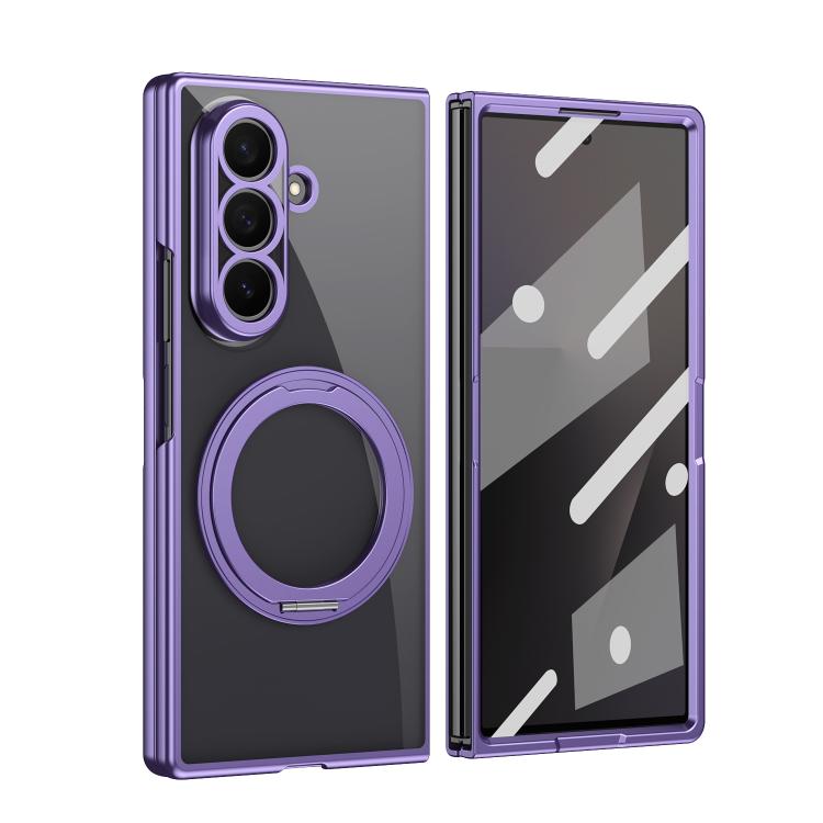 Custodia trasparente con anello magnetico per Galaxy Z Fold8 Ultra 5G, Fold7 5G