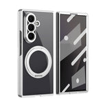 Custodia trasparente con anello magnetico per Galaxy Z Fold8 Ultra 5G, Fold7 5G