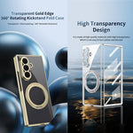 Custodia trasparente con anello magnetico per Galaxy Z Fold8 Ultra 5G, Fold7 5G