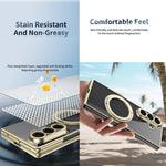 Custodia trasparente con anello magnetico per Galaxy Z Fold8 Ultra 5G, Fold7 5G