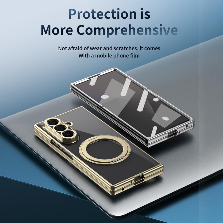 Custodia trasparente con anello magnetico per Galaxy Z Fold8 Ultra 5G, Fold7 5G