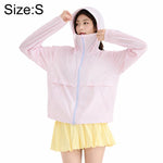 Cappotto leggero traspirante con protezione solare UPF50+