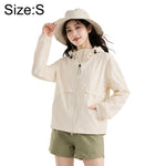 Cappotto leggero traspirante con protezione solare UPF50+