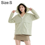 Cappotto leggero traspirante con protezione solare UPF50+