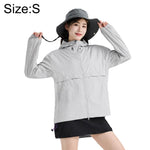 Cappotto leggero traspirante con protezione solare UPF50+