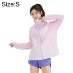 Cappotto leggero traspirante con protezione solare UPF50+