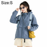 Cappotto leggero traspirante con protezione solare UPF50+