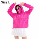 Cappotto leggero traspirante con protezione solare UPF50+