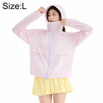 Cappotto leggero traspirante con protezione solare UPF50+