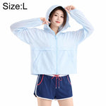 Cappotto leggero traspirante con protezione solare UPF50+