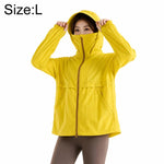 Cappotto leggero traspirante con protezione solare UPF50+