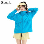 Cappotto leggero traspirante con protezione solare UPF50+