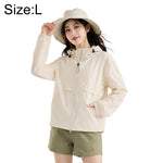 Cappotto leggero traspirante con protezione solare UPF50+