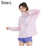 Cappotto leggero traspirante con protezione solare UPF50+
