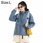 Cappotto leggero traspirante con protezione solare UPF50+