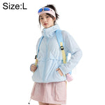 Cappotto leggero traspirante con protezione solare UPF50+