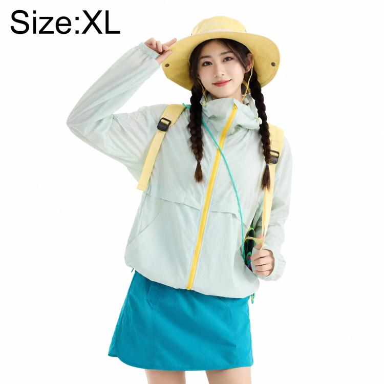 Cappotto leggero traspirante con protezione solare UPF50+ XL