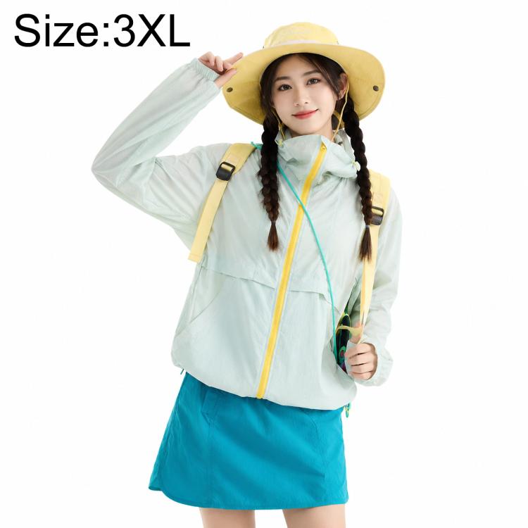 Cappotto leggero traspirante con protezione solare UPF50+ 3XL