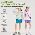 Cappotto leggero traspirante con protezione solare UPF50+