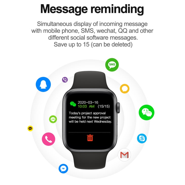 Smartwatch MX05 con display TFT 1,54" e monitoraggio salute