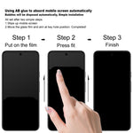 Pellicola protettiva in vetro temperato privacy per Galaxy A37 5G