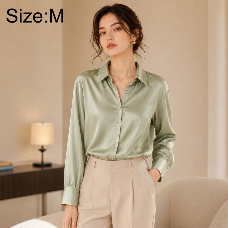 Camicia donna maniche lunghe stile vintage Hong Kong