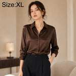 Camicia da donna a maniche lunghe stile vintage Hong Kong