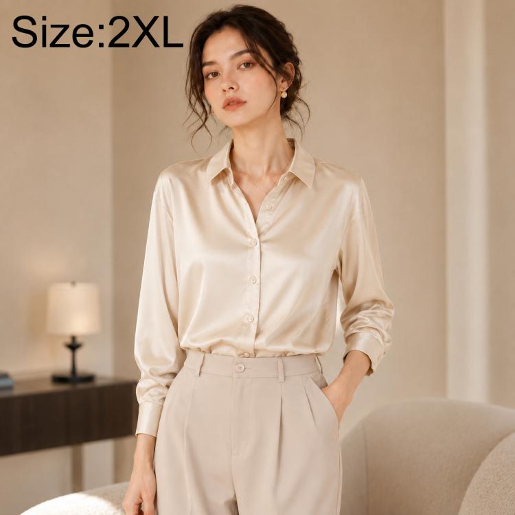 Camicia da donna a maniche lunghe stile vintage Hong Kong