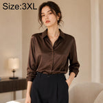 Camicia da donna a maniche lunghe stile vintage Hong Kong
