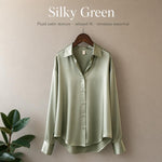 Camicia donna maniche lunghe stile vintage Hong Kong
