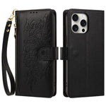 Custodia portafoglio in pelle vegana per iPhone 13 Pro Max