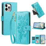 Custodia portafoglio in pelle vegana per iPhone 13 Pro Max