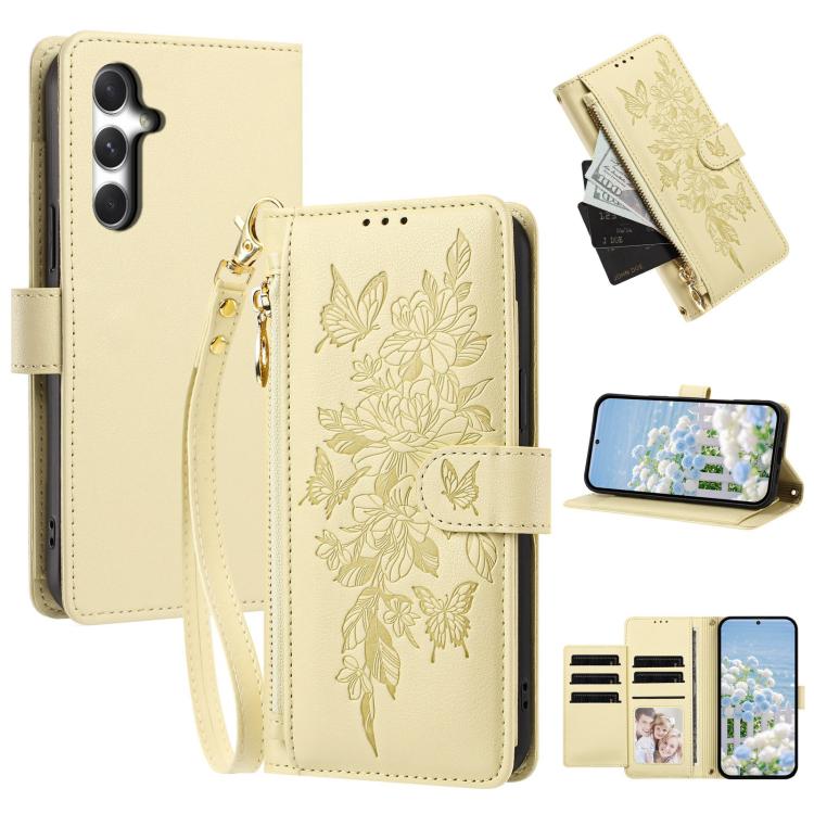 Custodia portafoglio con cerniera e cinturino per Galaxy S24 e S23 - immagine 25