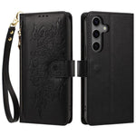 Custodia portafoglio con cerniera e cinturino per Galaxy S24 e S23 - immagine 2
