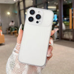 Custodia TPU con ampia finestra di raffreddamento per iPhone 13