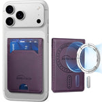 Portafoglio magnetico porta carte in ecopelle vegana