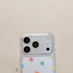 Custodia acrilico con ciondolo per iPhone 15 Pro Max