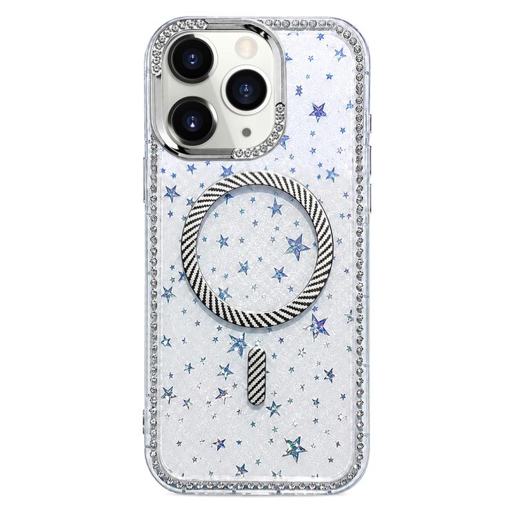 Custodia iPhone 12 Pro Max con anello magnetico in fibra carbonio