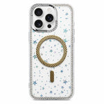 Custodia iPhone 14 Plus con anello magnetico in fibra carbonio
