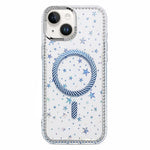 Custodia iPhone 15 Pro Max con anello magnetico e strass