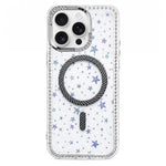Custodia iPhone 15 Pro Max con anello magnetico e strass