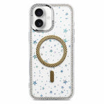 Custodia iPhone 16 Pro Max con anello magnetico in fibra di carbo