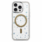 Custodia iPhone 16 Pro Max con anello magnetico in fibra di carbo