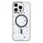 Custodia iPhone 16 Pro Max con anello magnetico in fibra di carbo