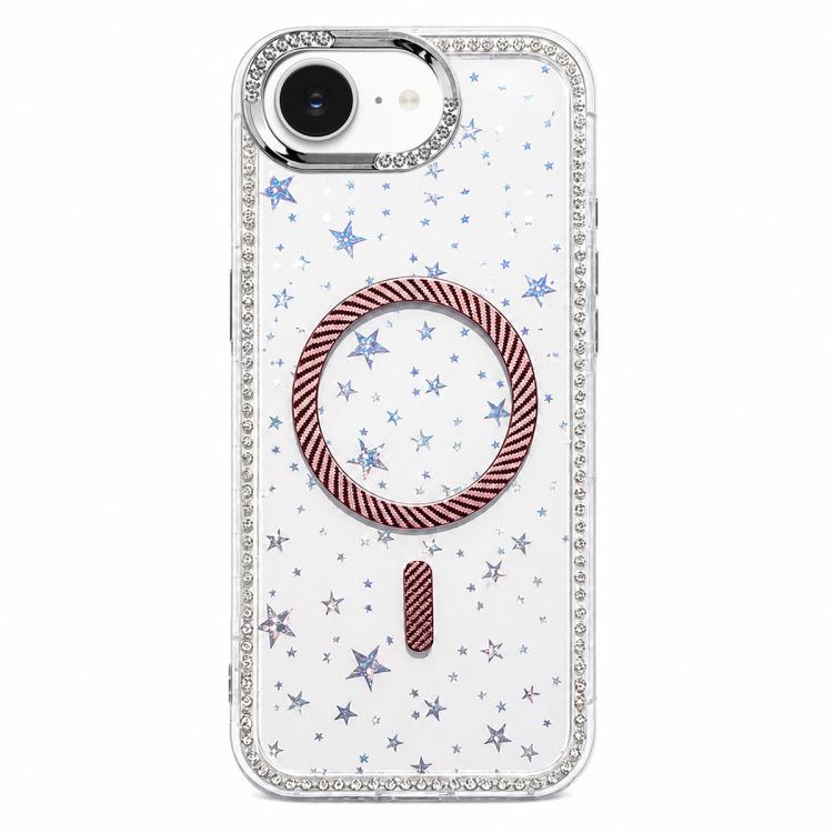 Custodia per iPhone 17e e 16e con anello magnetico in fibra di ca